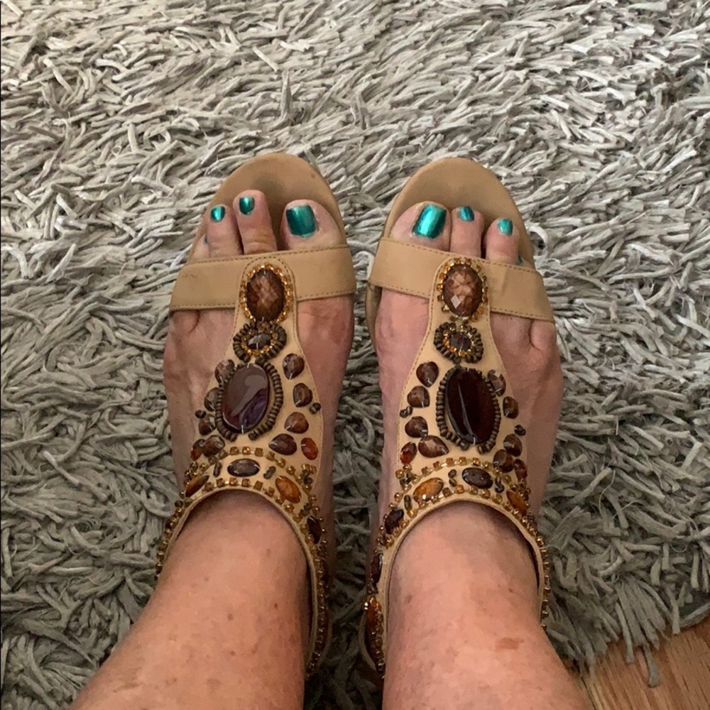 BCBG enerati Bling Sandals
